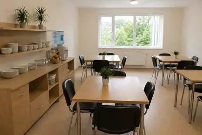 Столовая реабилитационного центра по лечению зависимостей